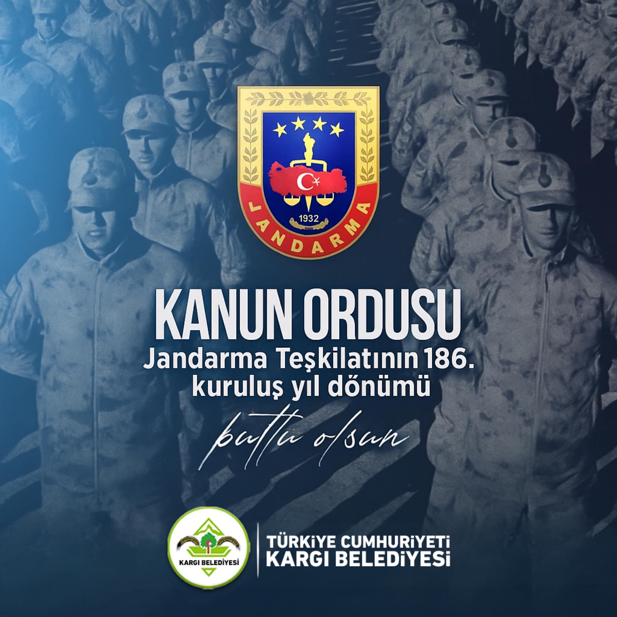 KAHRAMAN JANDARMAMIZ 186 YAŞINDA